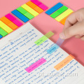Notas transparentes personalizadas Memorando papel bloco de notas pegajosos